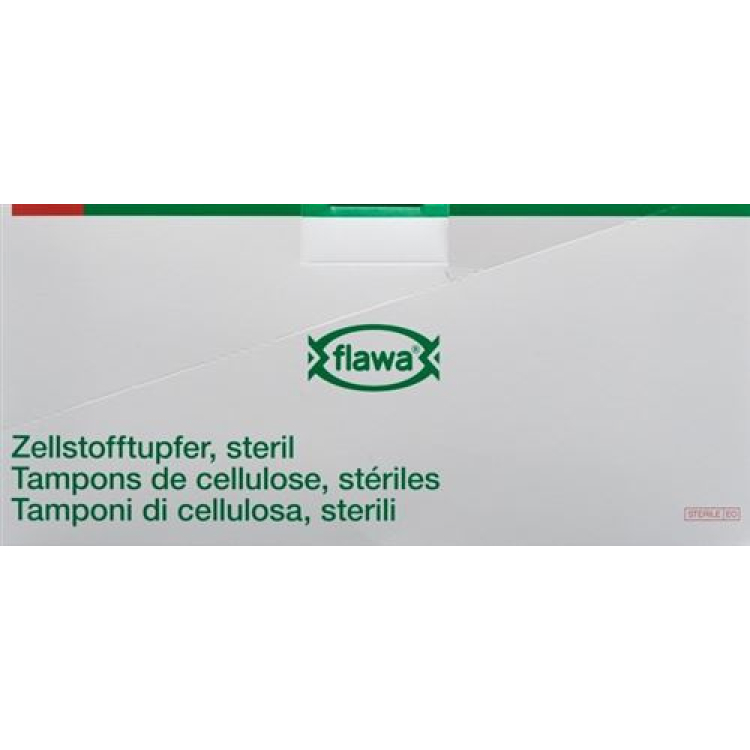 Flawa Cellulose Swabs 4x5cm sterilni 70x2 kom