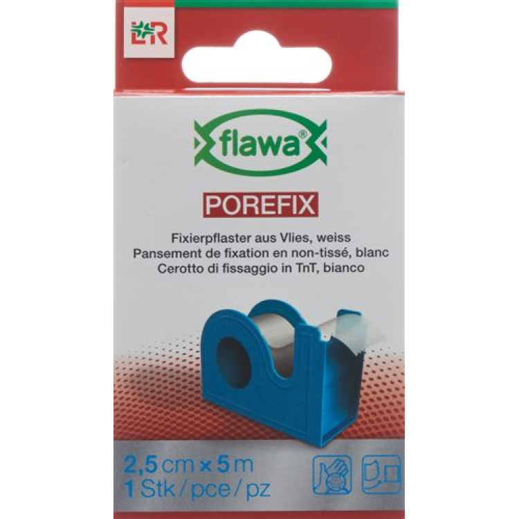 Пластир Flawa Porefix 2,5смx5м Дисп