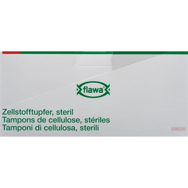 Buy Flawa Cellulose Swabs 4x5cm sterile 50 x 3 pcs Online in Switzerland