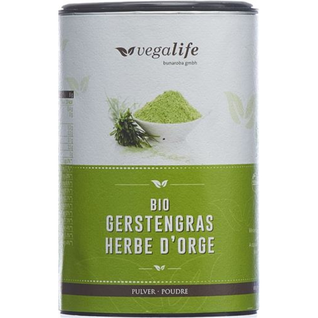 Vegalife prášok z jačmennej trávy Ds 125 g