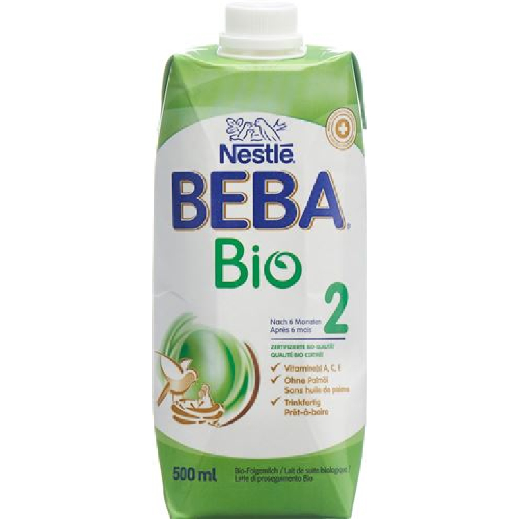 Beba Bio 2 liq after 6 months Fl 500 ml