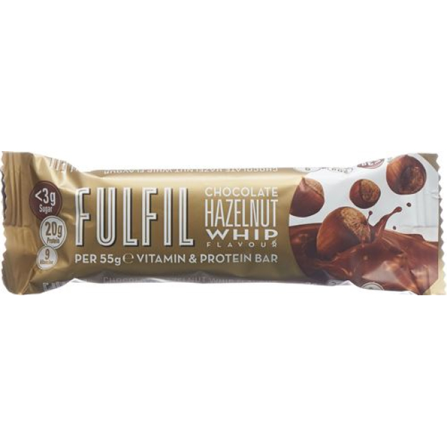 Fulfill Vitamin & Protein Bar Chocolate Hazelnut 55g