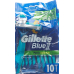 Gillette Blue II Plus Vienkartiniai skustuvai slalomas 2 x 10 vnt