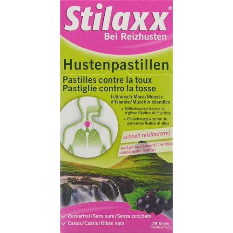 Stilaxx cough drops 28 pc