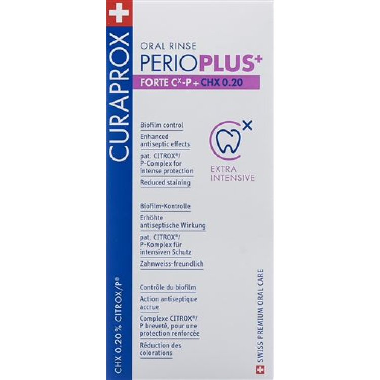 Curaprox Perio Plus Forte CHX 0.2% Fl 200 մլ