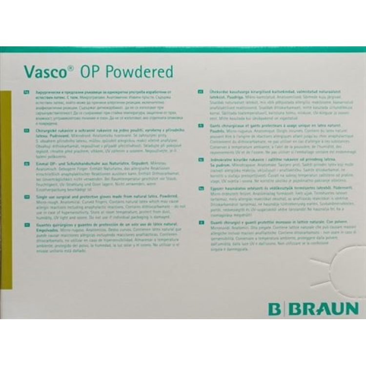 Vasco OP Powdered Gr7.5 50 pairs