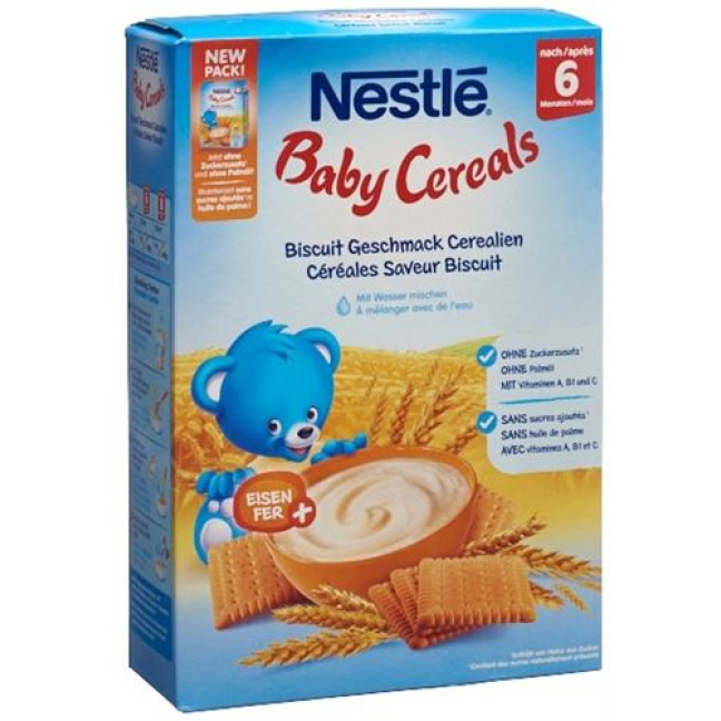 Nestlé Baby Cereals Biscuits Cereals 6 Months 450 g
