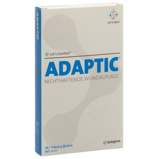 Adaptic wound dressing 7.6x20.3cm sterile 24 bags