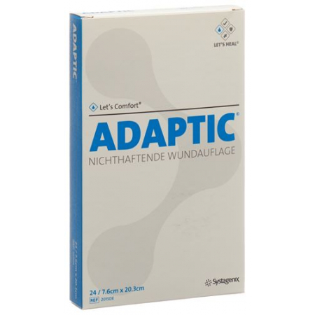 Adaptic wound dressing 7.6x20.3cm sterile 24 bags