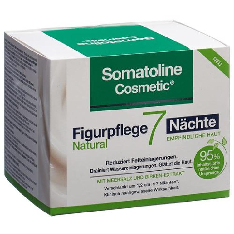 Somatoline figure care 7 noites Pote natural 400 ml