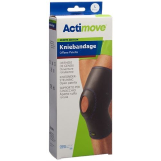Actimove sport knee bandage l open patella