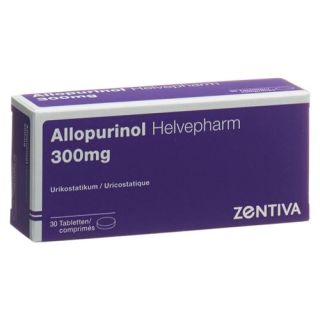 Allopurinol 300 mg tablets Helvepharm 30 pcs