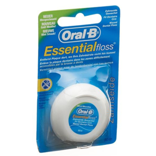 Oral-B Essentialfloss 50m 薄荷打蜡