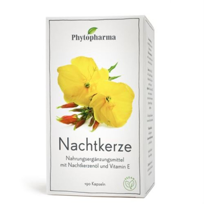 Phytopharma evening primrose 500 mg 190 kapsler