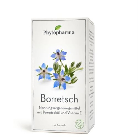 Phytopharma Borage Kaps 500 mg 190 pcs
