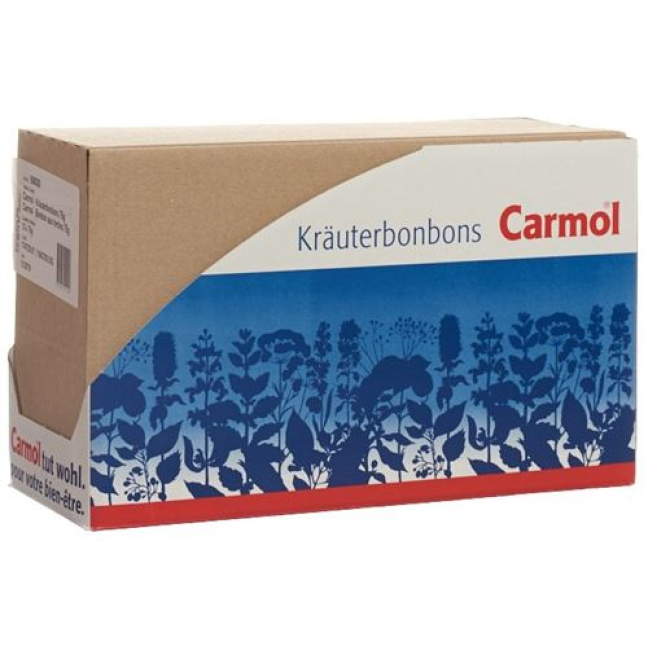 Carmol Kräuterbonbons 12 Btl 75 ក្រាម។