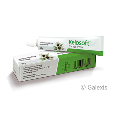 קרם צלקות של kelosoft tube 25 גרם