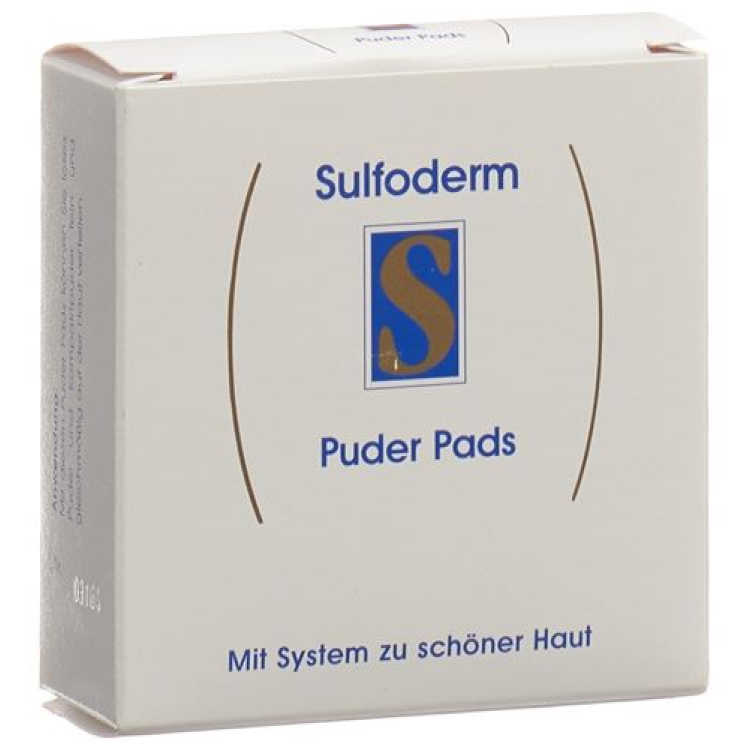 Sulfoderm S toz pedleri 3 adet