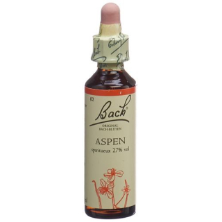 Original bach flower aspen no02 20ml