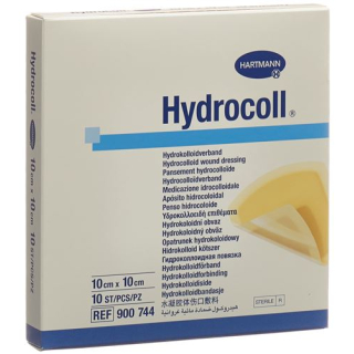 Hydrocoll hydrokolloid verb 10x10cm 10 stk