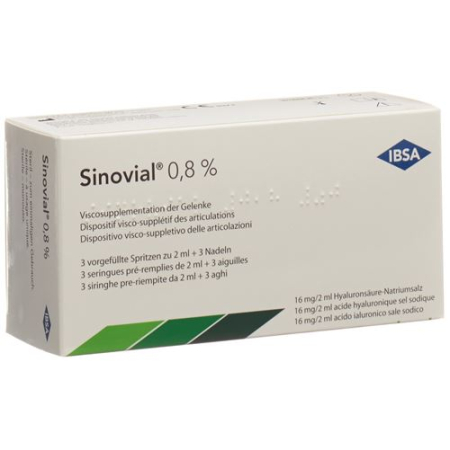Sinovial Inj Lös %0,8 3 Fertspr 2 ml