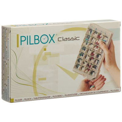 Pilbox classic ravimiautomaat 7 päeva saksa/prantsuse keel