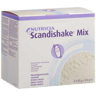 Scandishake Mix Plv Neutral 6 x 85 ក្រាម។