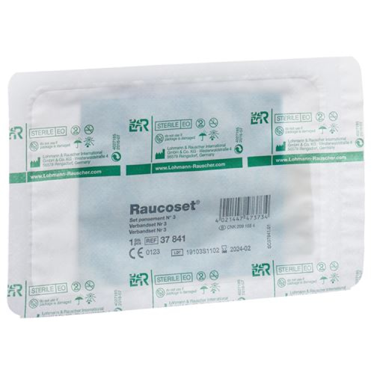 Set cambio medicazione L & R Nr3 sterile