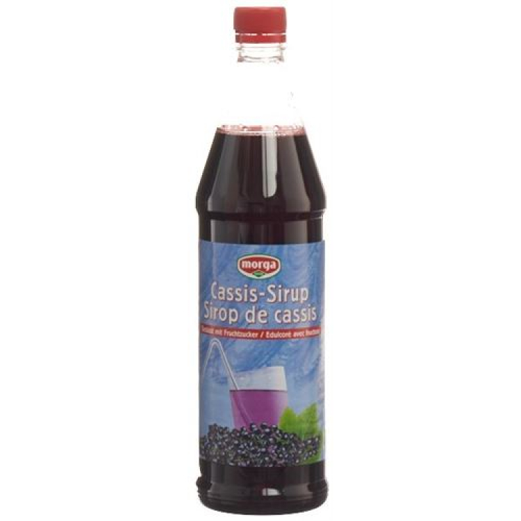 MORGA Fruktozlu Cassis şurubu Petfl 7,5 dl