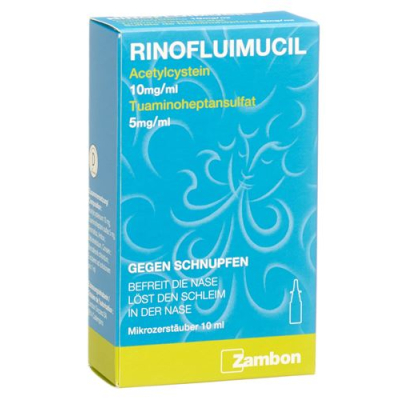 Rinofluimucil mikropurškiklis 10 ml