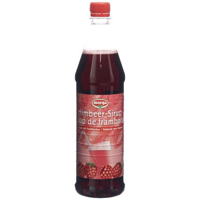 MORGA raspberry syrup with fruit sugar Petfl 7.5 dl