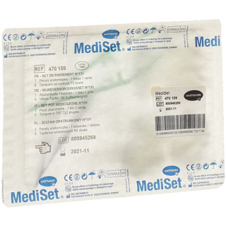 MediSET டிரஸ்ஸிங் மாற்றங்கள் தொகுப்பு எண். 131 1 Btl