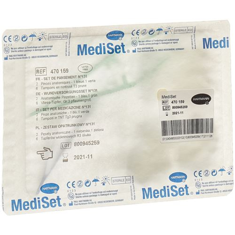 MediSET таңғыш өзгерту жинағы № 131 1 Btl