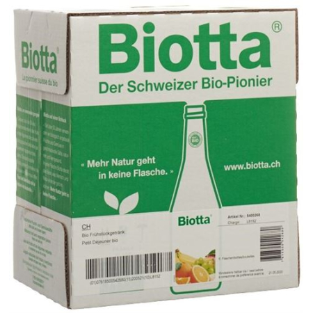 Biotta Ontbijt Bio Fl 6 5 dl