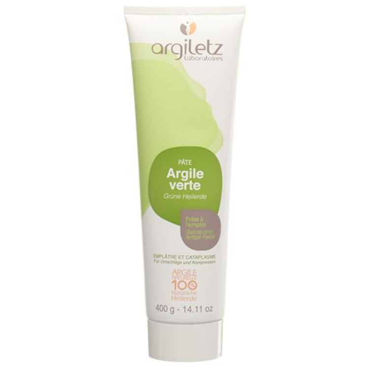 Argiletz healing earth green pastest instant tube 400 גרם