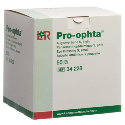 Pro Ophta S ögonbandage transparent S 50 st