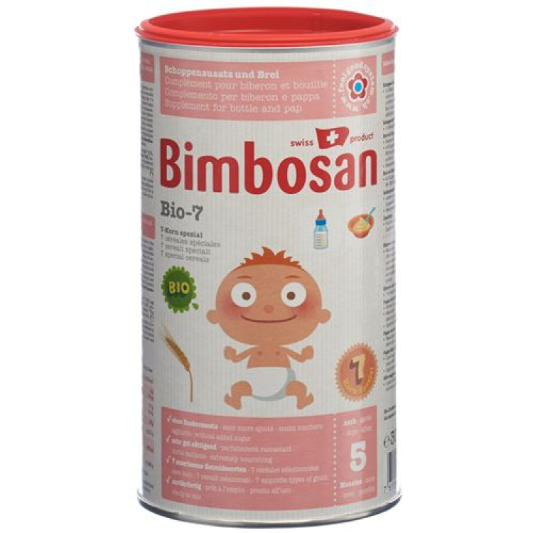 Bimbosan Bio-7 miltelių skardinė 300 g