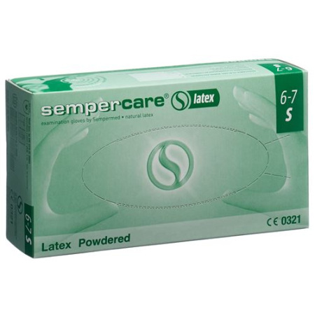 Sempercare Latex S Pudralı Eldiven 100 Adet