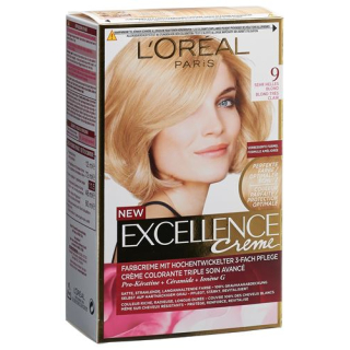 EXCELLENCE Creme Triple Prot 9 very light blonde