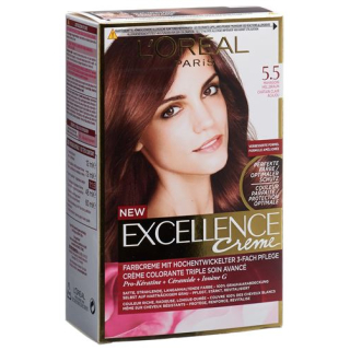 EXCELLENCE Creme Triple Prot 5.5 mahag light brown