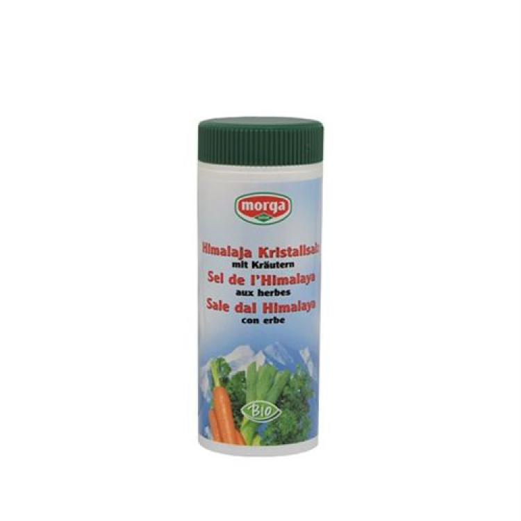 MORGA Sel cristallin de l'Himalaya aux herbes 100 g