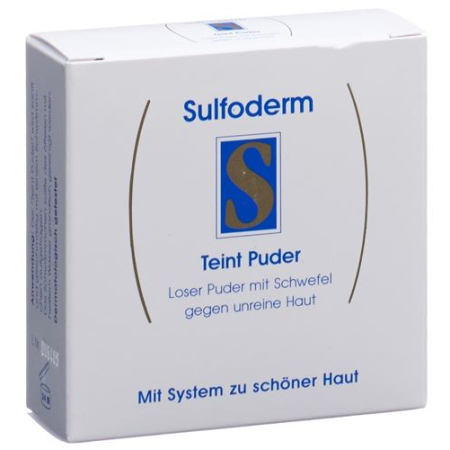 Sulfoderm S pleťový pudr Ds 20 g