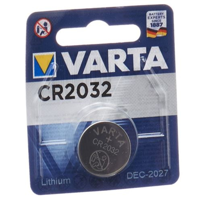 VARTA סוללות CR2032 Lithium 3V Blist