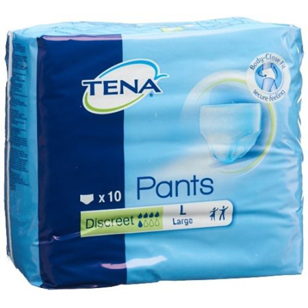 TENA Pants discreet L 10 vnt