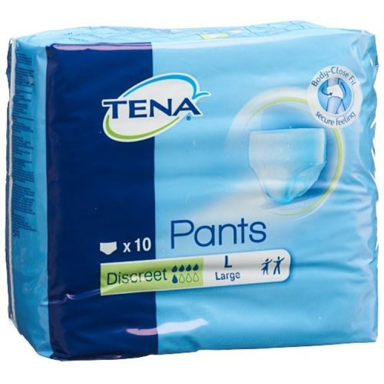 TENA Pants discreet L 10 Stk