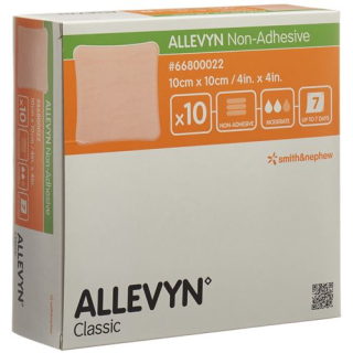 Allevyn non-adhesive wound dressing 10x10cm 10 pcs
