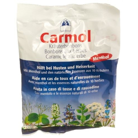 Torebka cukierków ziołowych Carmol 75 g