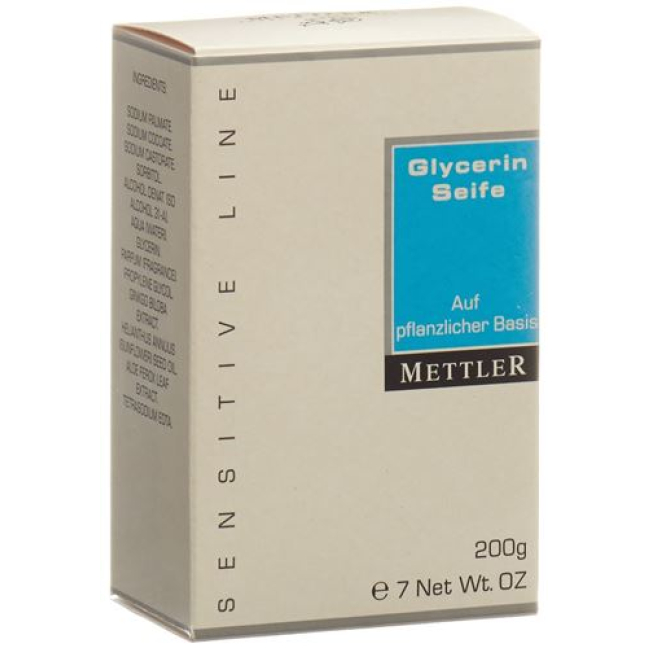 METTLER Glycerine Soap Sensitive Line 200 g