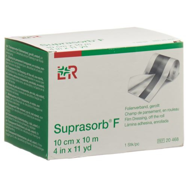 Suprasorb F film association 10cmx10m steril rull