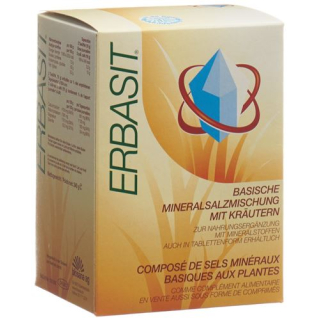 ERBASIT mineral salt Plv with herbs glass 240 g